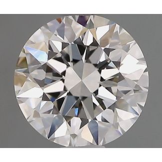 1.0 Carat Round H VVS2 EX GIA Natural Diamond