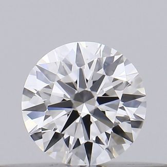 0.22 Carat Round D VS1 EX GIA Natural Diamond