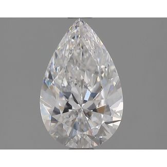 1.51 Carat Pear D VVS2 - EX GIA Natural Diamond