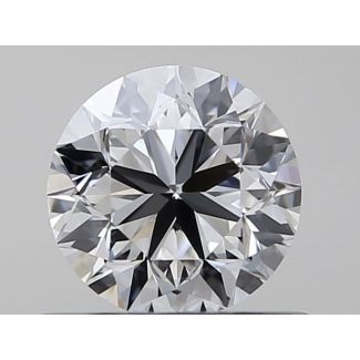 0.5 Carat Round E VVS2 VG EX GIA Natural Diamond