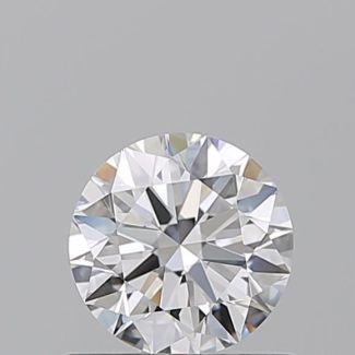 0.71 Carat Round D VVS1 EX GIA Natural Diamond