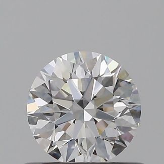 0.5 Carat Round D IF EX GIA Natural Diamond