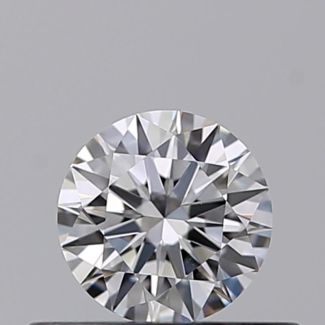 0.30 Carat Round D VS1 EX GIA Natural Diamond