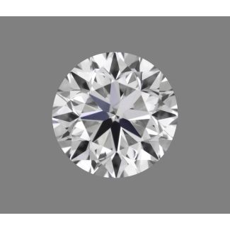 0.36 Carat Round F IF VG EX GIA Natural Diamond