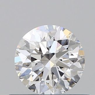 0.5 Carat Round D VS1 EX GIA Natural Diamond