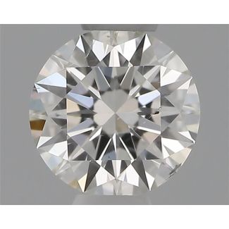 0.32 Carat Round G SI1 EX IGI Natural Diamond