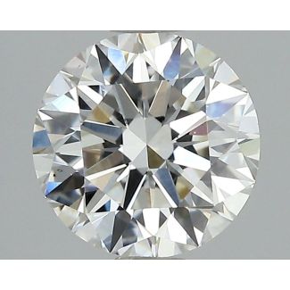 0.9 Carat Round I VS2 EX GIA Natural Diamond