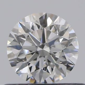 0.45 Carat Round F VS1 EX GIA Natural Diamond