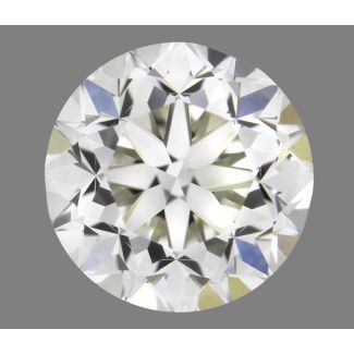 0.50 Carat Round H VVS2 GD EX IGI Natural Diamond