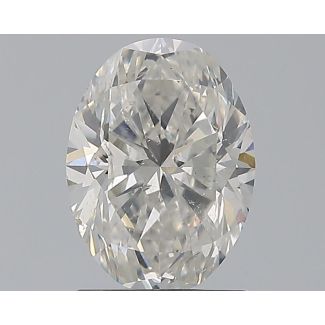 1.59 Carat Oval G SI2 - EX GIA Natural Diamond