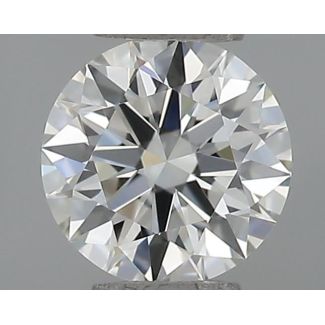 0.30 Carat Round H VVS1 EX IGI Natural Diamond