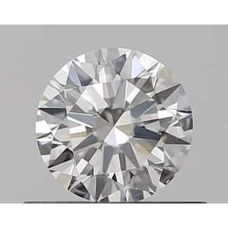 0.5 Carat Round G VS1 EX GIA Natural Diamond