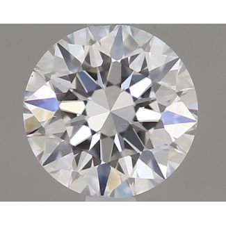 0.35 Carat Round D VS2 EX GIA Natural Diamond