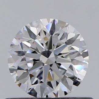 0.51 Carat Round E VS1 VG EX GIA Natural Diamond