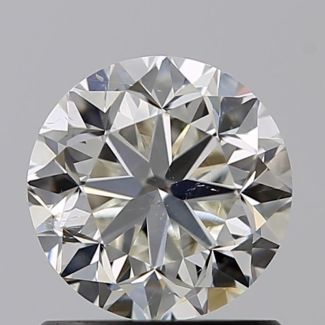 1.03 Carat Round I SI1 GD EX GIA Natural Diamond