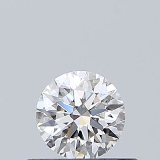 0.35 Carat Round F VVS1 EX GIA Natural Diamond