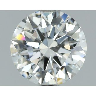 1.08 Carat Round H VS2 EX GIA Natural Diamond