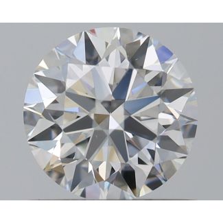 0.61 Carat Round G VS2 EX GIA Natural Diamond