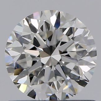 0.71 Carat Round E VVS1 VG EX GIA Natural Diamond