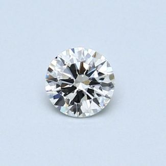 0.31 Carat Round F VS2 VG EX GIA Natural Diamond