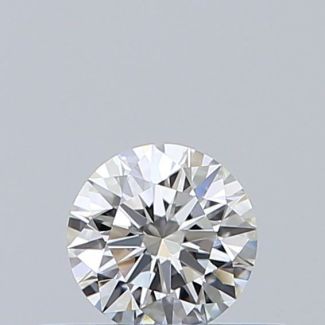 0.23 Carat Round H IF EX GIA Natural Diamond