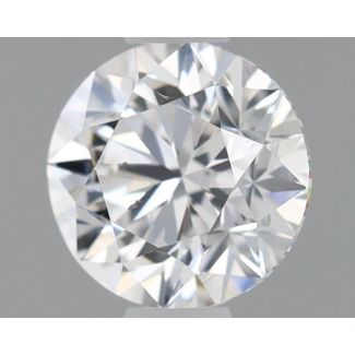 0.5 Carat Round D SI1 GD EX GIA Natural Diamond