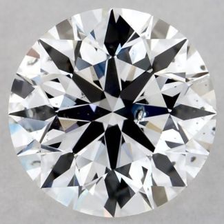 0.7 Carat Round E SI2 EX GIA Natural Diamond