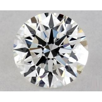 0.6 Carat Round G VVS1 EX GIA Natural Diamond