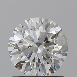 0.90 Carat Round G VS1 EX GIA Natural Diamond