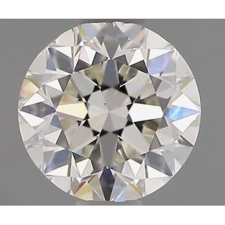 0.9 Carat Round H VS2 VG EX IGI Natural Diamond