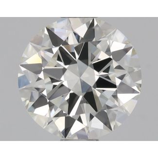 0.7 Carat Round I VS1 EX GIA Natural Diamond