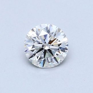 0.5 Carat Round D VS2 VG EX GIA Natural Diamond