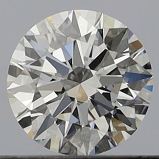 0.4 Carat Round E VVS1 EX GIA Natural Diamond