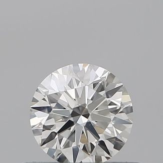 0.41 Carat Round G VVS2 EX GIA Natural Diamond