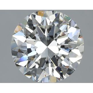 2.01 Carat Round H SI1 EX GIA Natural Diamond