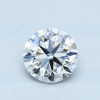 0.9 Carat Round E VS1 VG EX GIA Natural Diamond