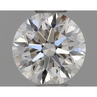 0.37 Carat Round G VVS2 EX GIA Natural Diamond