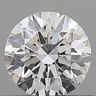 0.22 Carat Round D VS1 EX GIA Natural Diamond