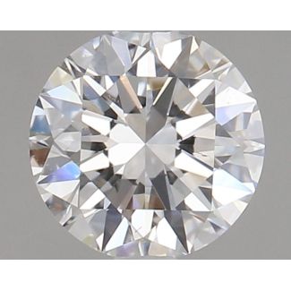 0.72 Carat Round D VS2 EX GIA Natural Diamond