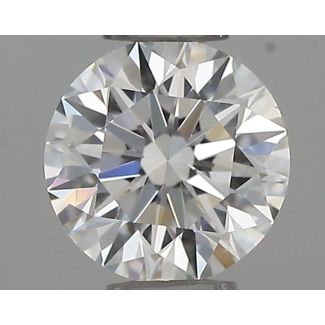 0.31 Carat Round G VVS2 EX IGI Natural Diamond