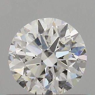 0.51 Carat Round E SI2 VG GIA Natural Diamond