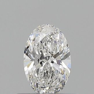 0.5 Carat Oval F VS1 - VG GIA Natural Diamond