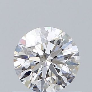 0.53 Carat Round F VS2 EX GIA Natural Diamond