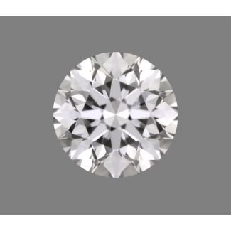 0.36 Carat Round E VVS1 EX GIA Natural Diamond