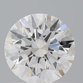 0.72 Carat Round F VVS1 EX VG GIA Natural Diamond