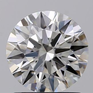 1.06 Carat Round I VVS1 EX GIA Natural Diamond