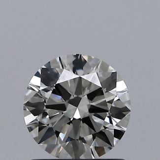 0.80 Carat Round I VS1 EX VG GIA Natural Diamond