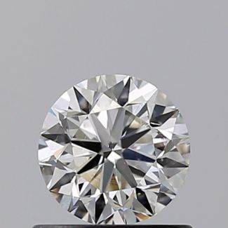 0.60 Carat Round I SI1 VG EX GD GIA Natural Diamond