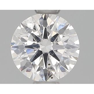 0.50 Carat Round E SI2 VG GD GIA Natural Diamond