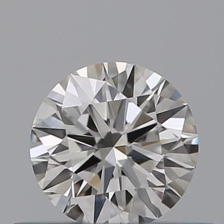 0.31 Carat Round F VVS1 EX IGI Natural Diamond